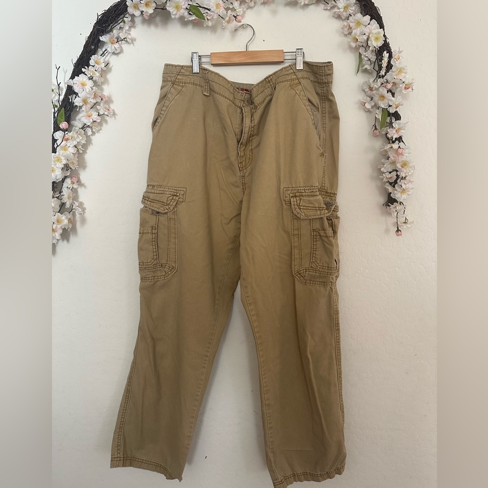 Men's Tan Cargo Pants